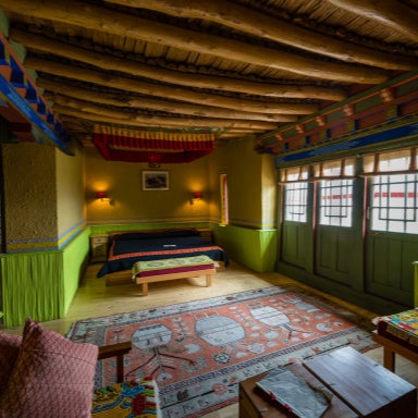 Stay at Stok heritage hotel in Ladakh